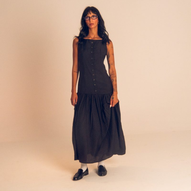 Lyra Dress Black — photo 2