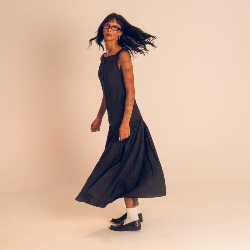 Lyra Dress Black — photo 3
