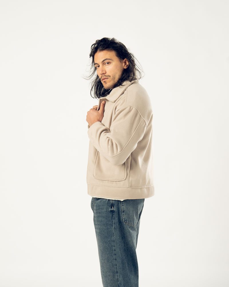 Faux Cashmere Jacket Grey — photo 5
