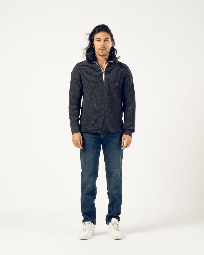 Straight Jeans Dark Blue — photo 2