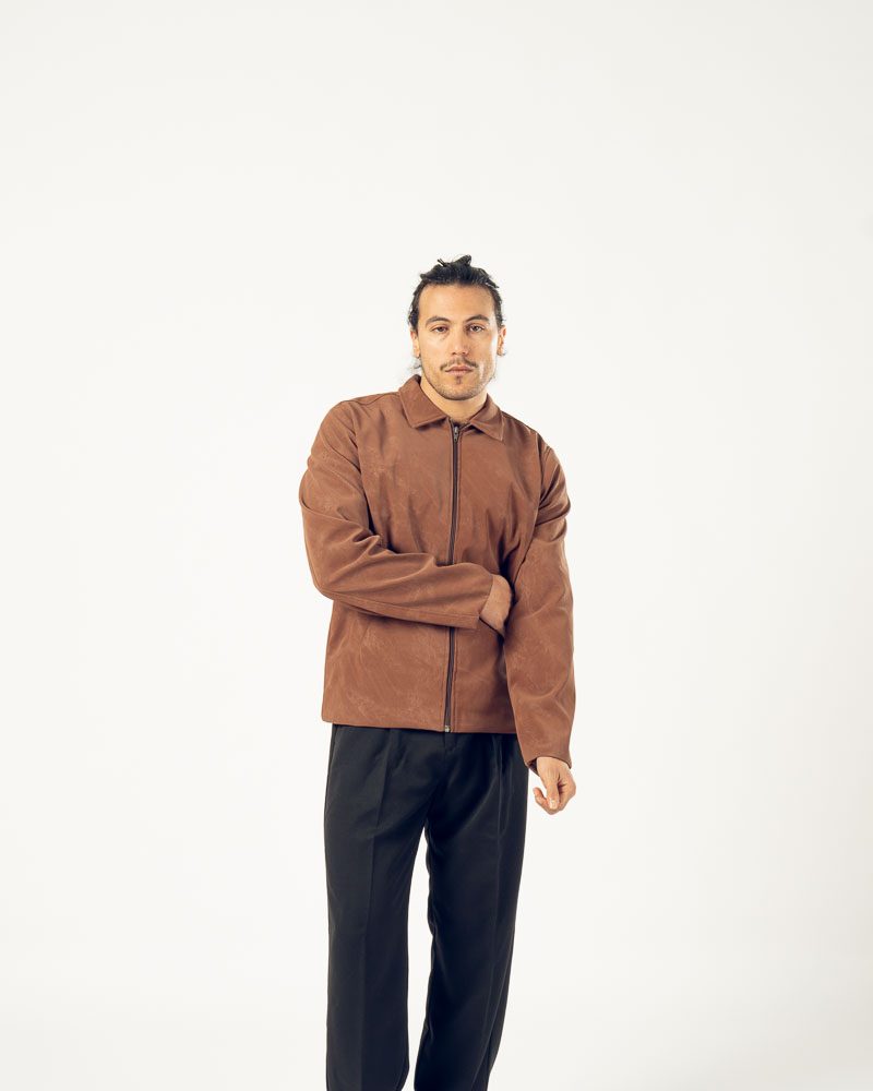 Suede Jacket Brown — photo 5