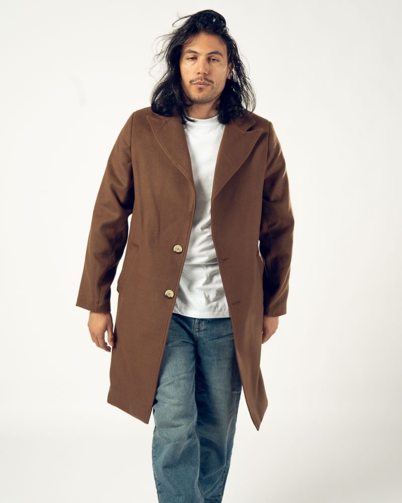 Classic Fit Coat Brown — photo 3