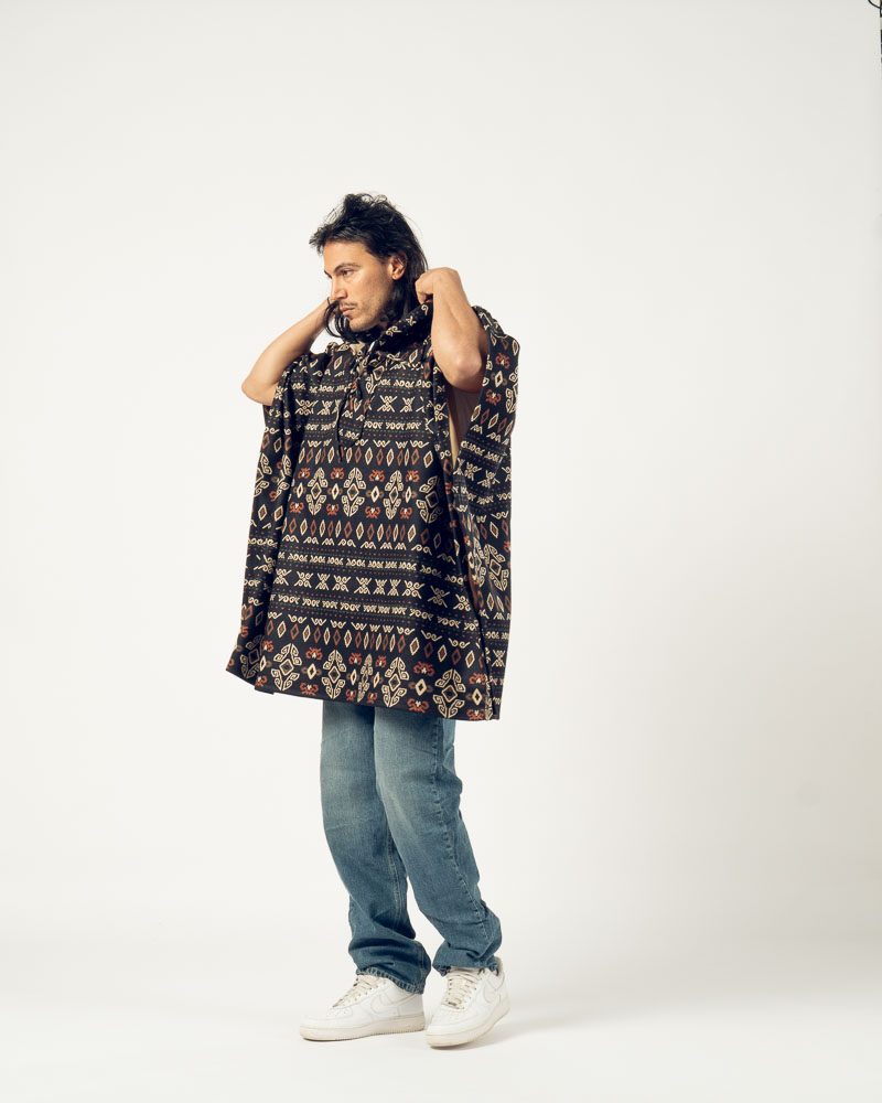 Ethnic Poncho Black — photo 5
