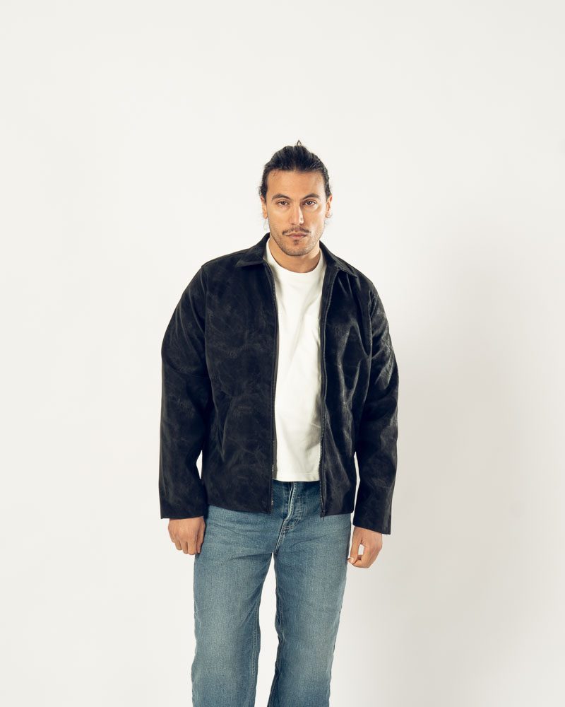 Suede Jacket Black — photo 3