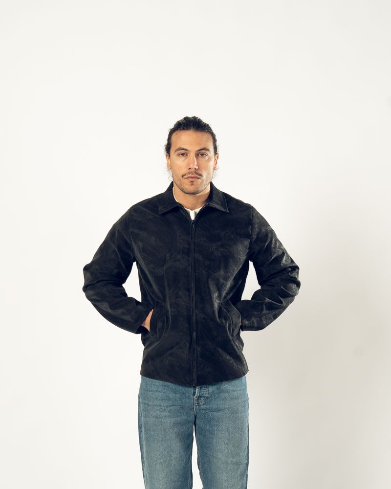 Suede Jacket Black — photo 5