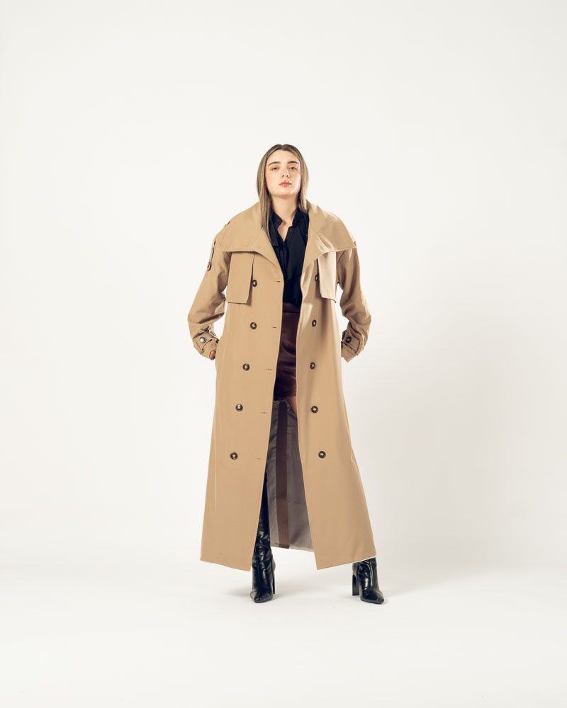 Highline Trench Coat Beige — photo 4