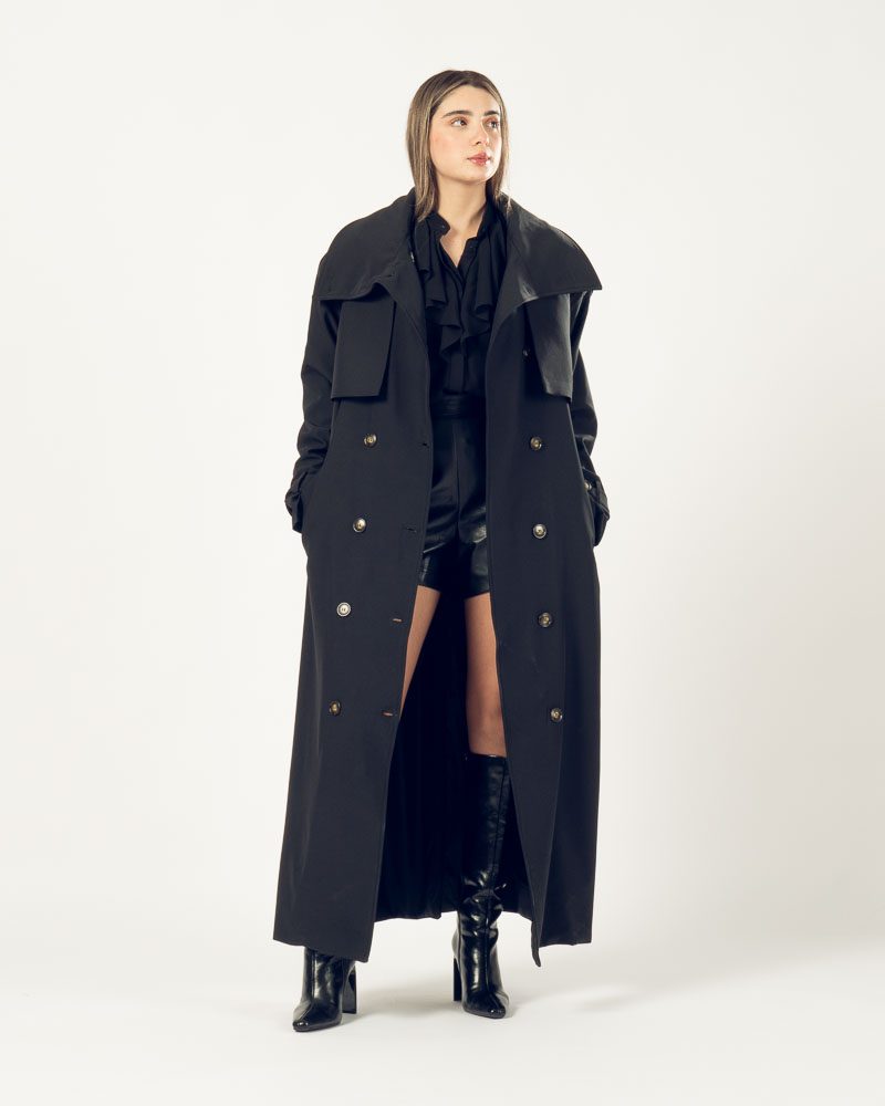 Highline Trench Coat Black — photo 2