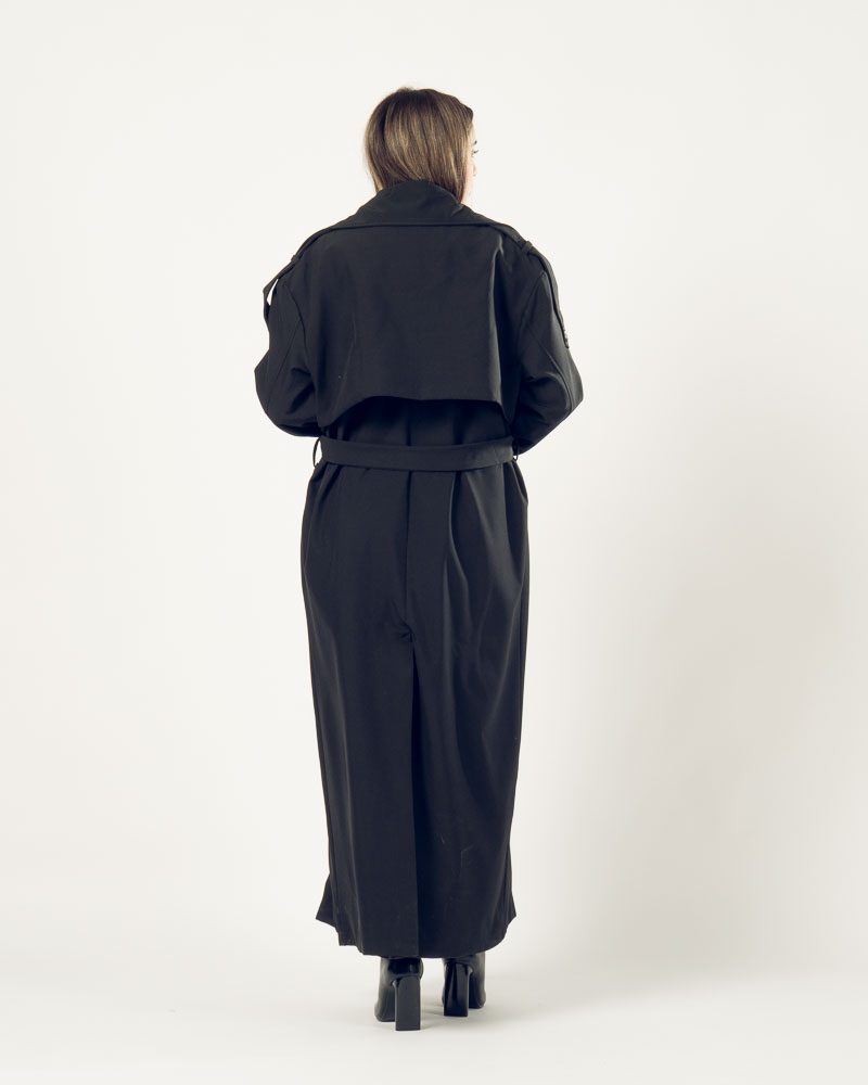 Highline Trench Coat Black — photo 5