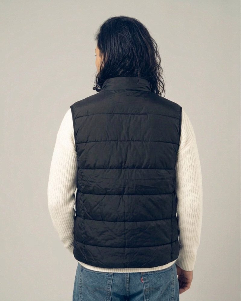 Puffer Gilet Black — photo 2