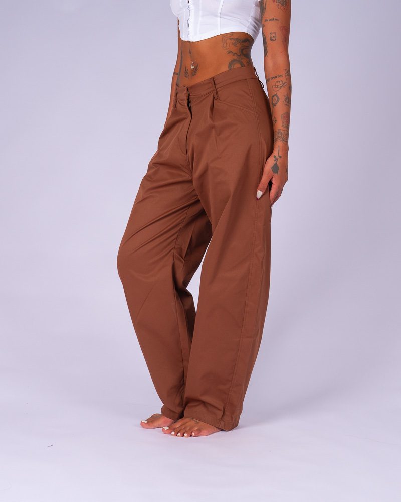Barrel Pants Brown — photo 4