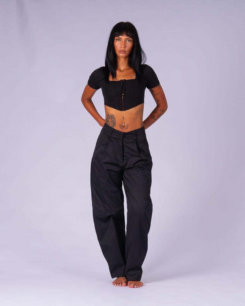 Barrel Pants Black — photo 5