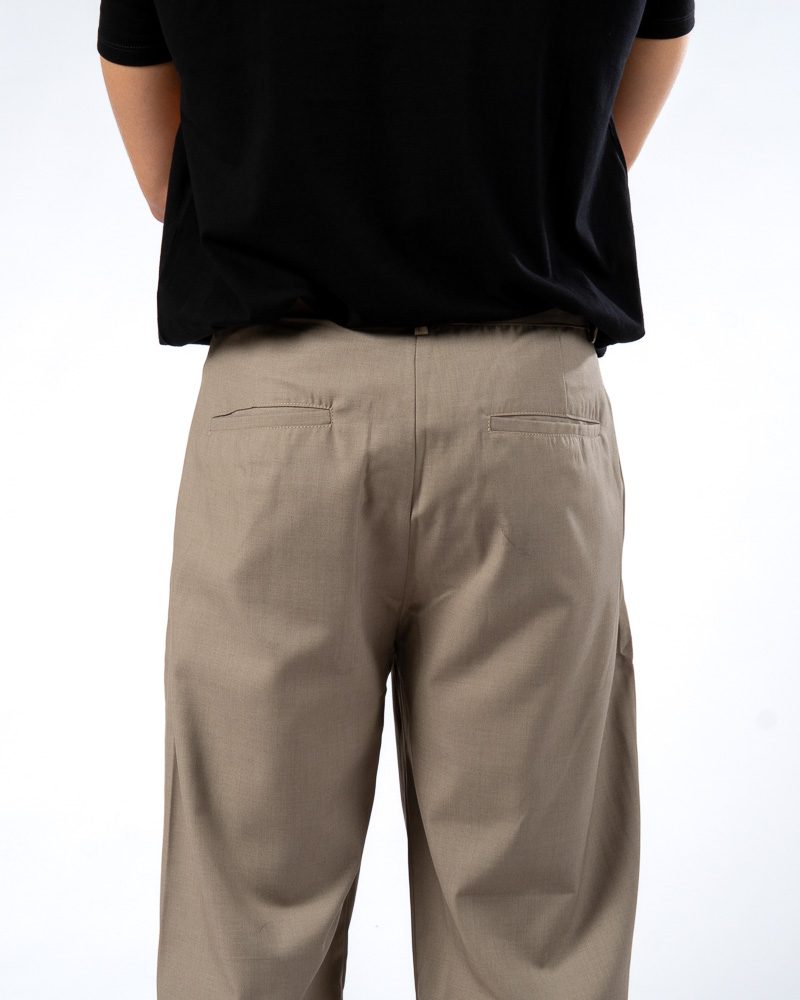Large Suit Pants Men Brown — photo 2