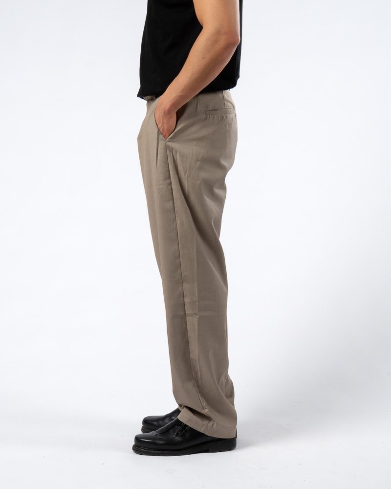 Large Suit Pants Men Brown — photo 5