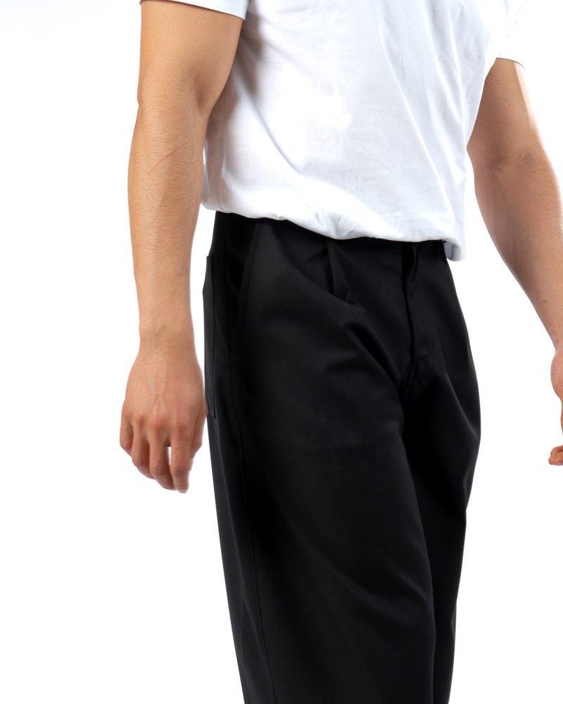 Baggy Suit Pants Black — photo 3