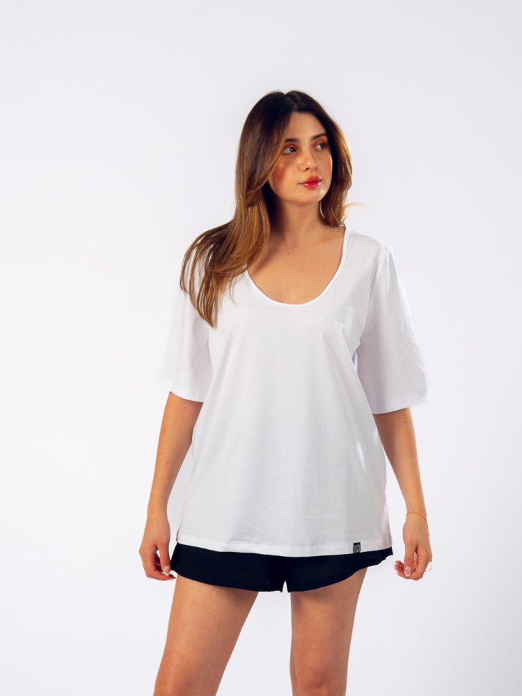 Oversized Top White — photo 3