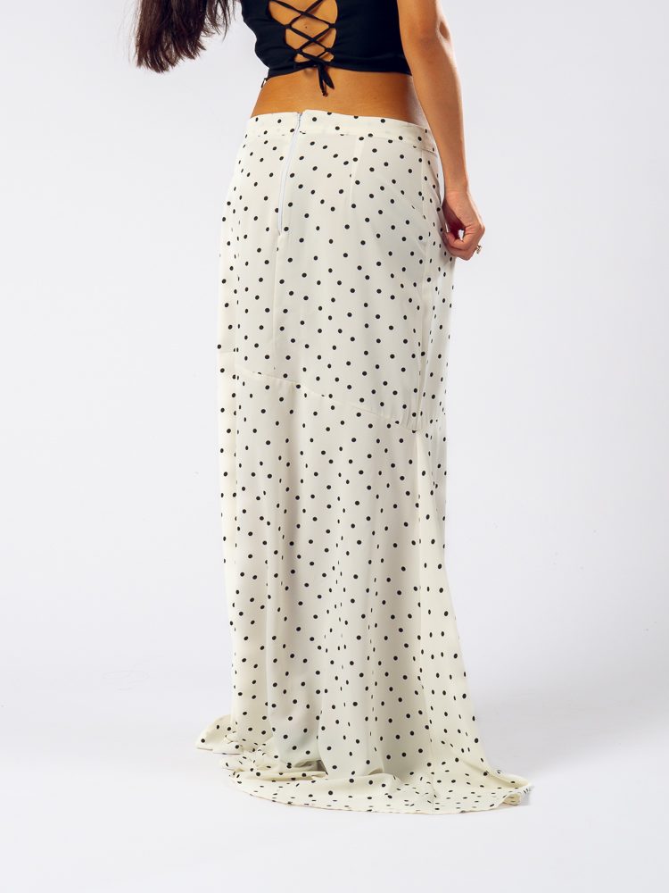 Paros Skirt Polka Dots White — photo 3