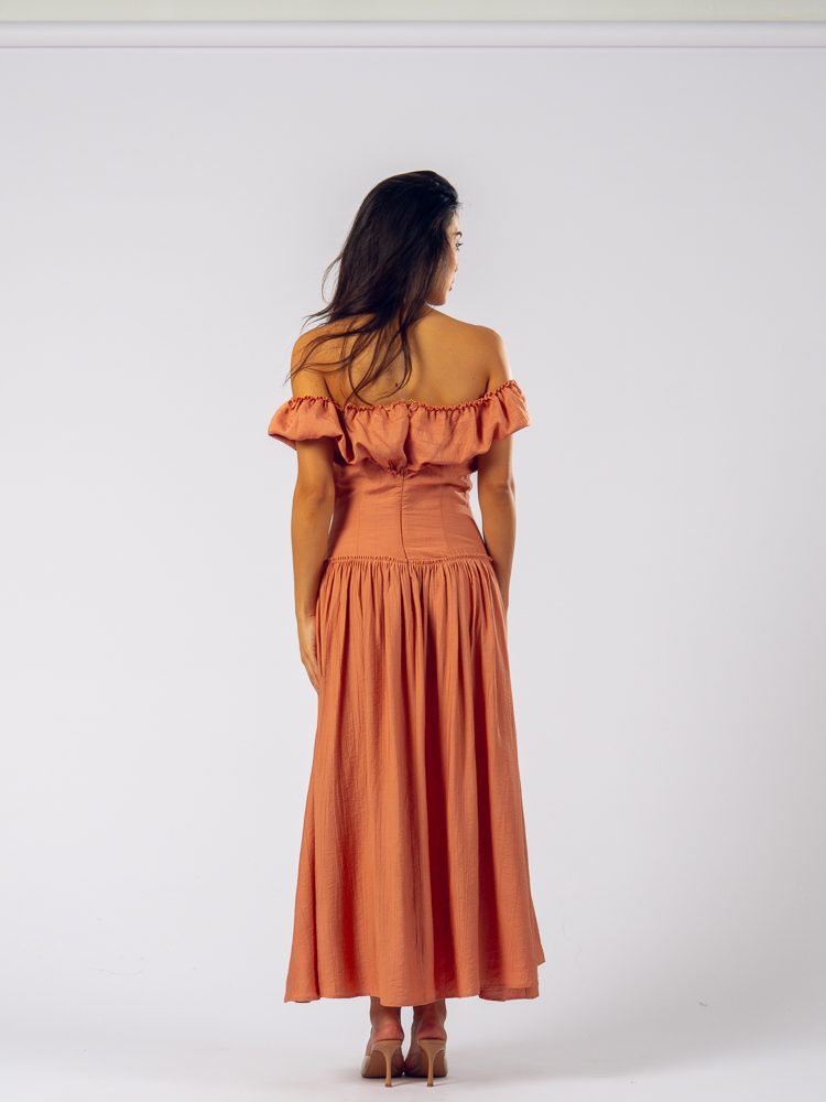 Orion Dress Terracotta — photo 2