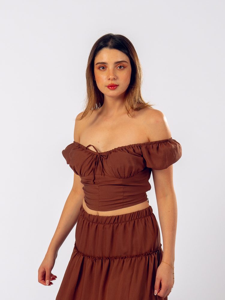 Sicily Top Brown — photo 3