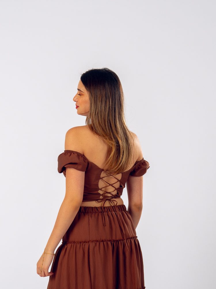 Sicily Top Brown — photo 5