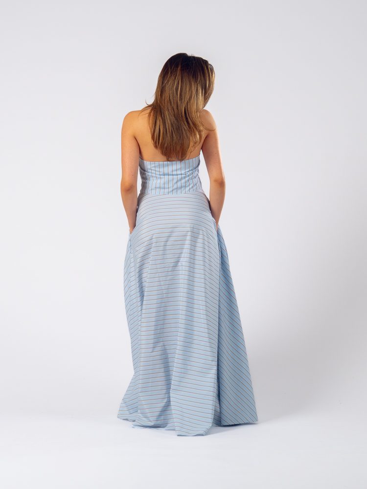 Pebble Dress Blue — photo 2