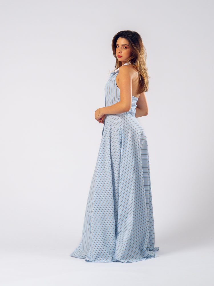 Pebble Dress Blue — photo 6