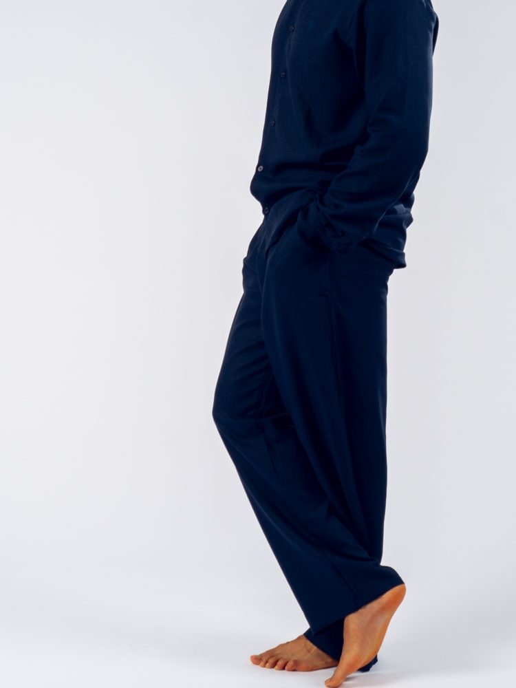 Nomad Linen Pants Blue — photo 3