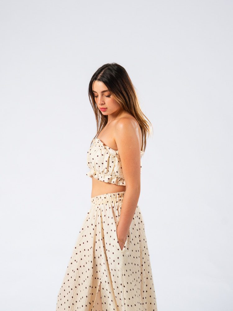 Palawan Top Polka Dots White — photo 3