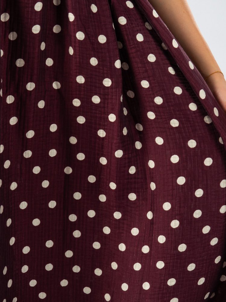 Java Dress Polka Dots Purple — photo 2