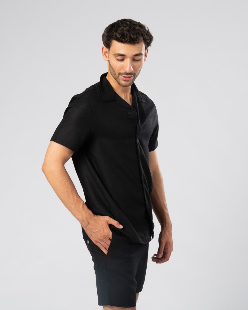 Groovy Linen Shirt Black — photo 4