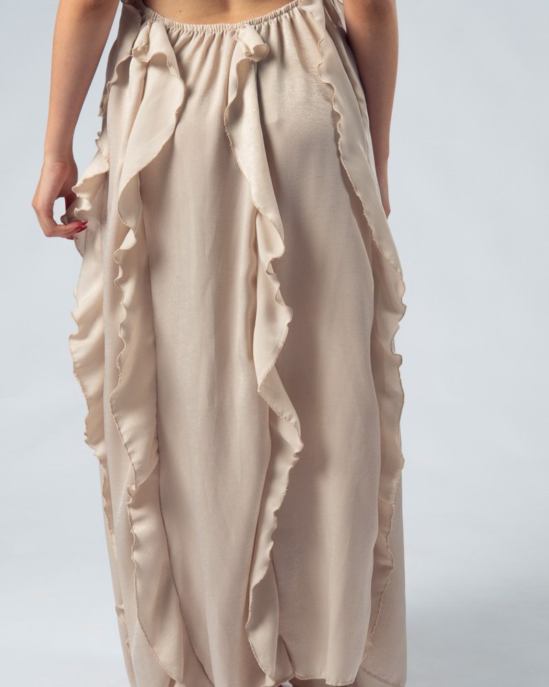 Miranda Dress Beige — photo 3