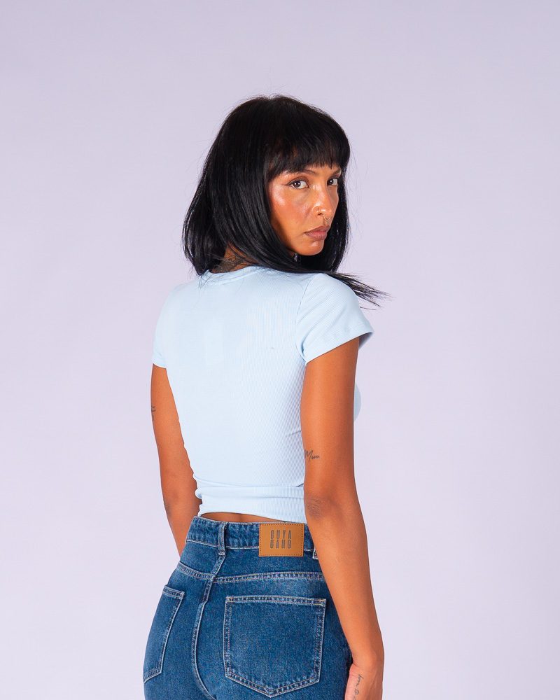 Basic Top Light Blue — photo 2