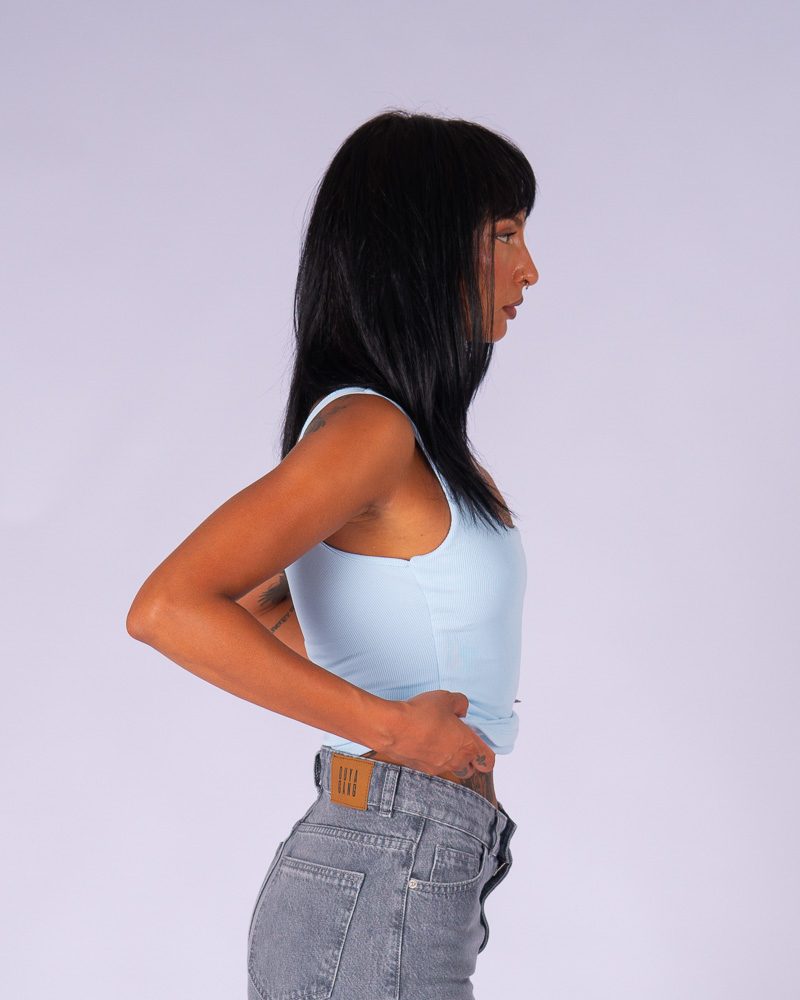 Tank Top Light Blue — photo 3