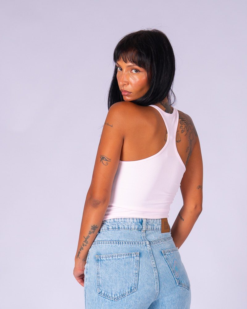 Crossover Top Light Pink — photo 3