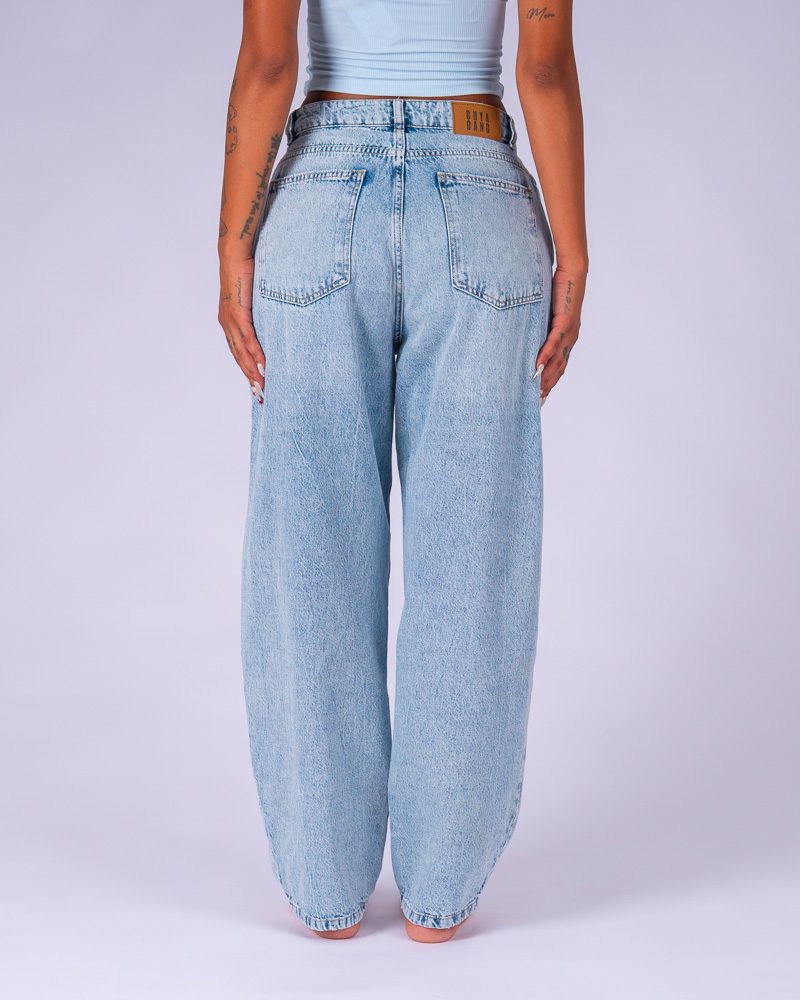 Barrel Jeans Light Blue — photo 4