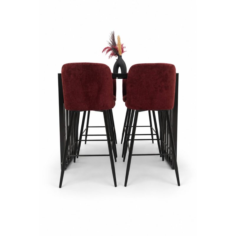 Table Haute ALEXANDRA Rouge ( Emarty) — photo 2