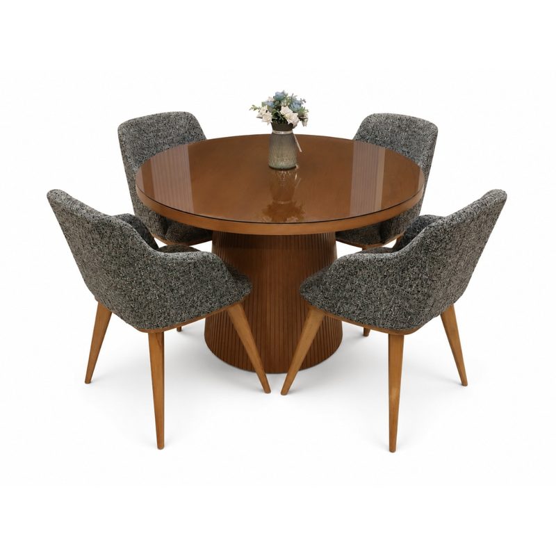 Table QUARTZ avec 4 chaises — photo 2