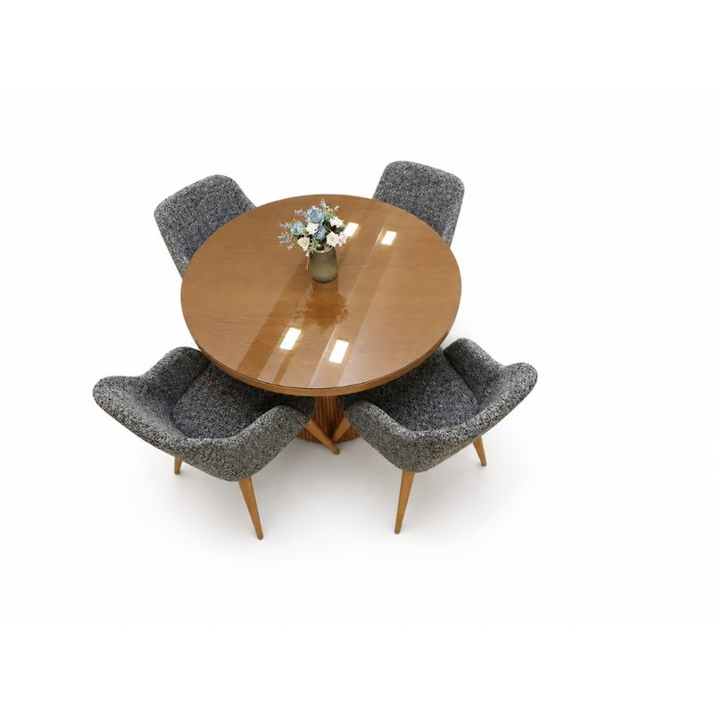 Table QUARTZ avec 4 chaises — photo 5