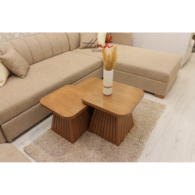 Table basse pyramide carrees 3PCS — photo 2