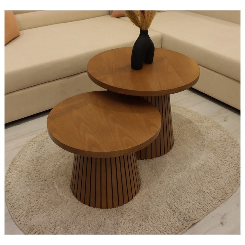 Table basse RONDE 3psc — photo 2