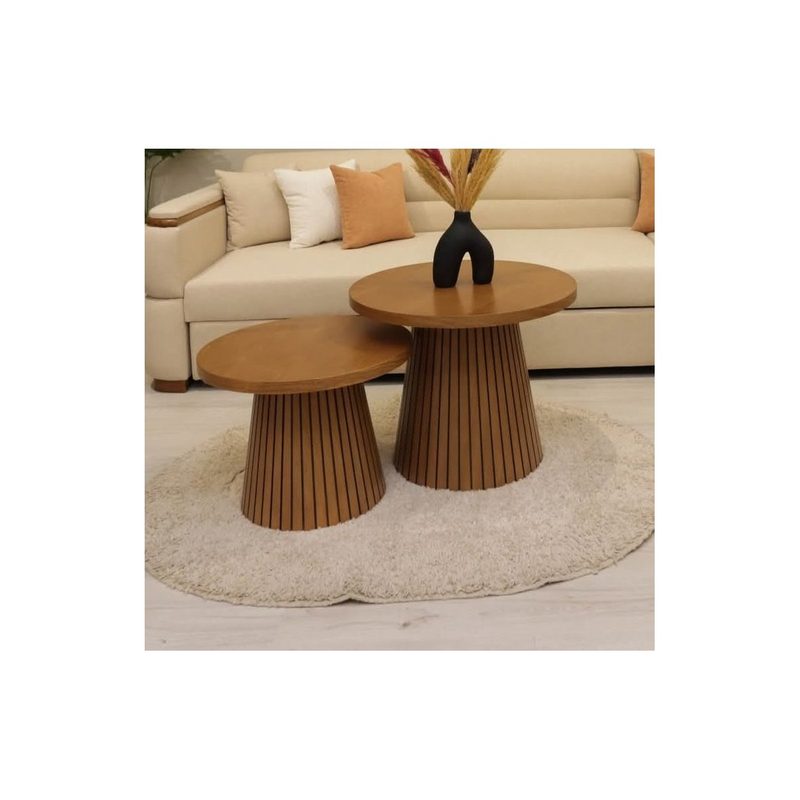Table basse RONDE 3psc — photo 3