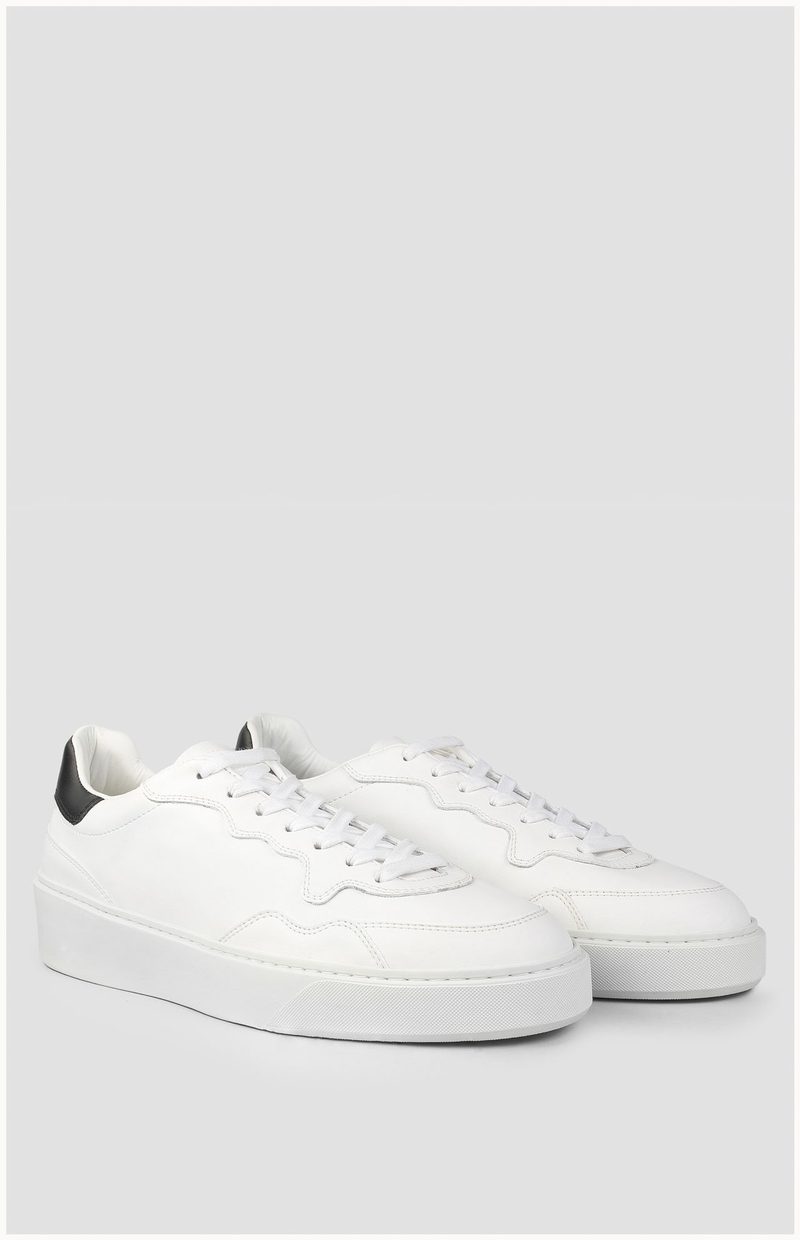 OTIS CUIR BLANC NOIR — photo 2
