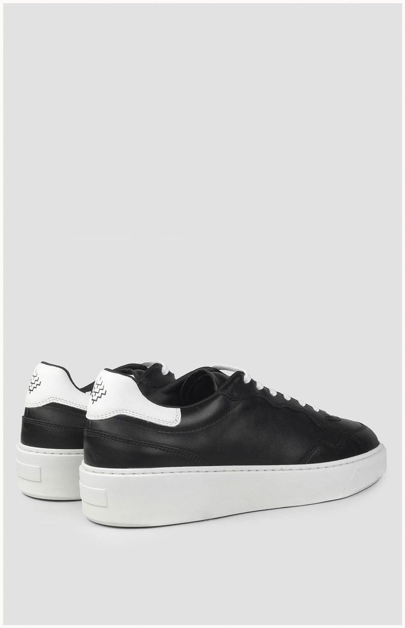 OTIS CUIR NOIR BLANC — photo 3