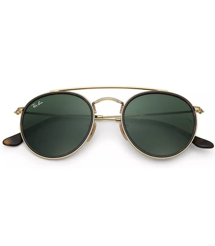 Lunette de Soleil Ray-Ban Round Double Bridge RB3647N 001 — photo 3