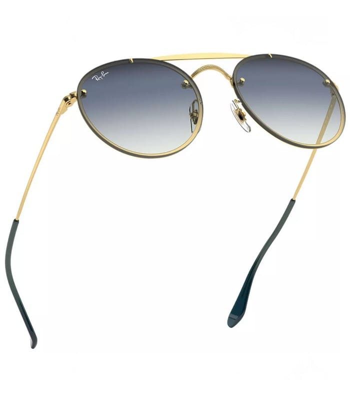 Lunette de Soleil Ray-Ban Blaze Round Double Bridge RB3614N 9140/0S — photo 2