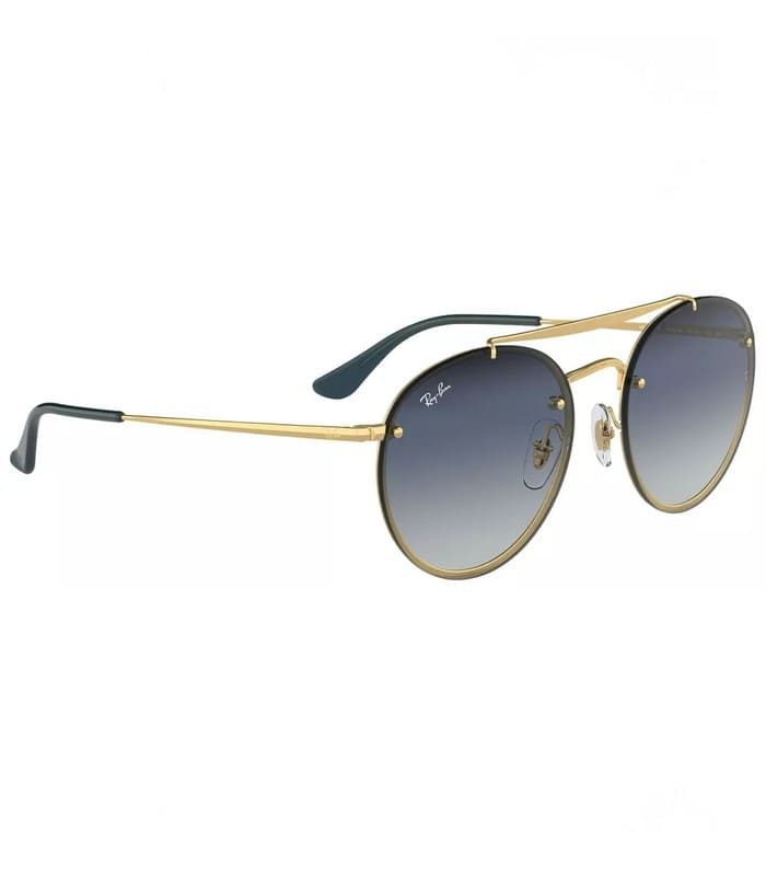 Lunette de Soleil Ray-Ban Blaze Round Double Bridge RB3614N 9140/0S — photo 3