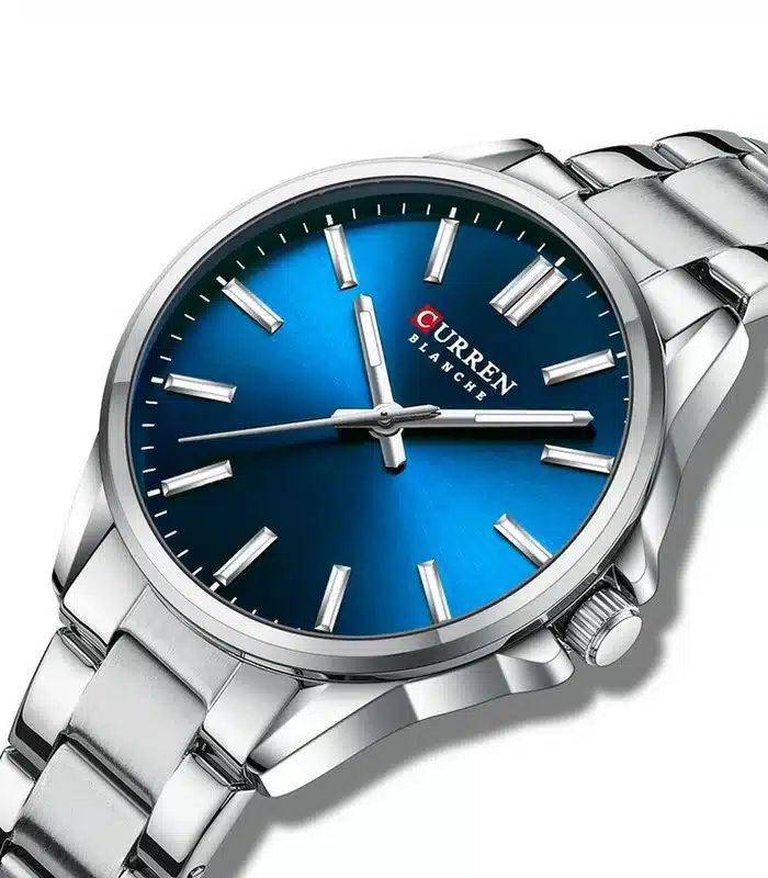 Montre Femme Curren Analog C9090L Fond Bleu — photo 3