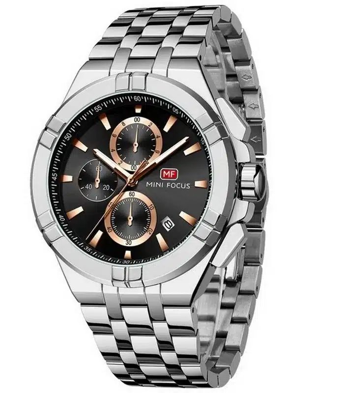 Montre Homme Mini Focus Chronograph MF0471G Fond Noir — photo 2