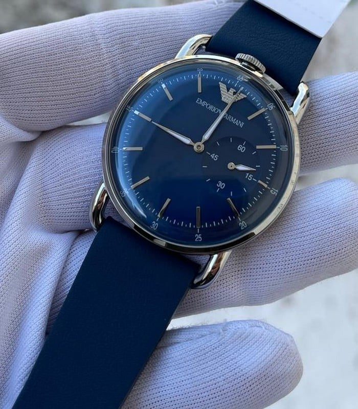 Montre Homme Emporio Armani Leather Strap AR11335 — photo 3