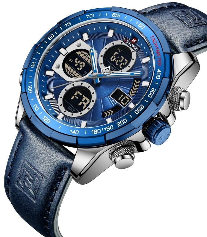 Montre Homme Naviforce NF9197L Bleu — photo 3