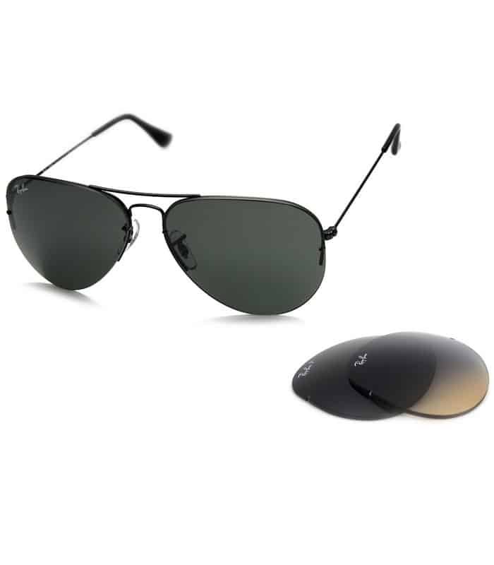 Lunette de Soleil Ray-Ban Flip Out RB3460 002/71 — photo 2